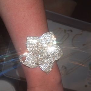Natasha Swarovski crystal rhinestone bracelet